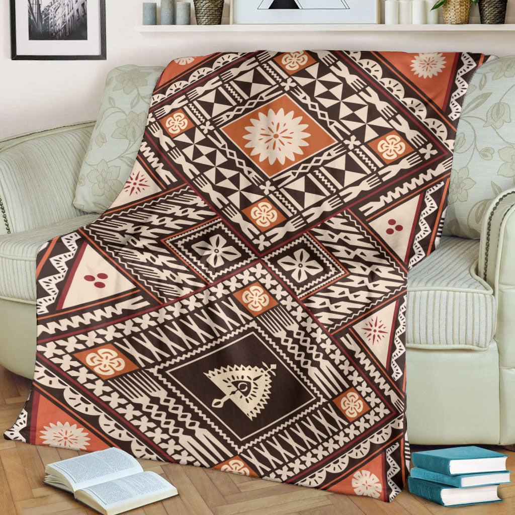 Fiji Premium Blanket Tapa Massi Art