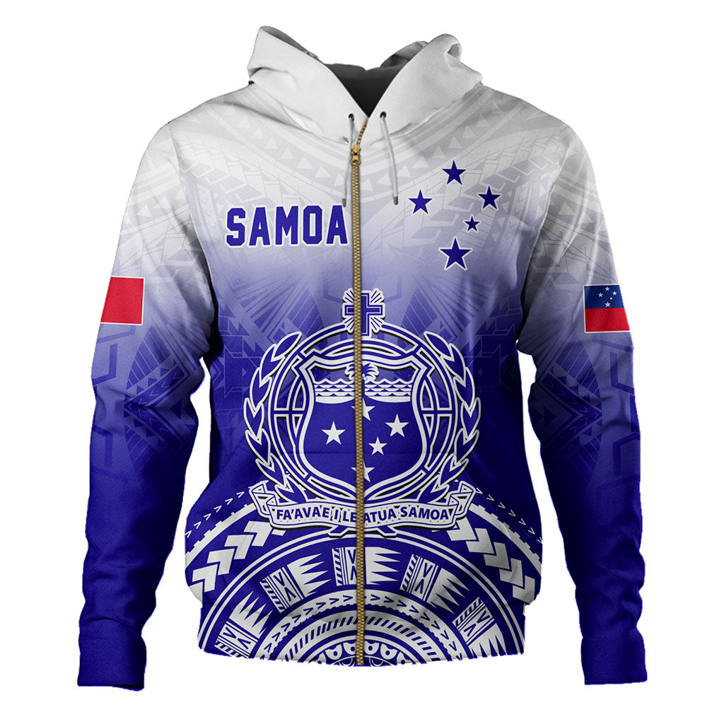 Samoa Hoodie Polynesian Tribal Island Design