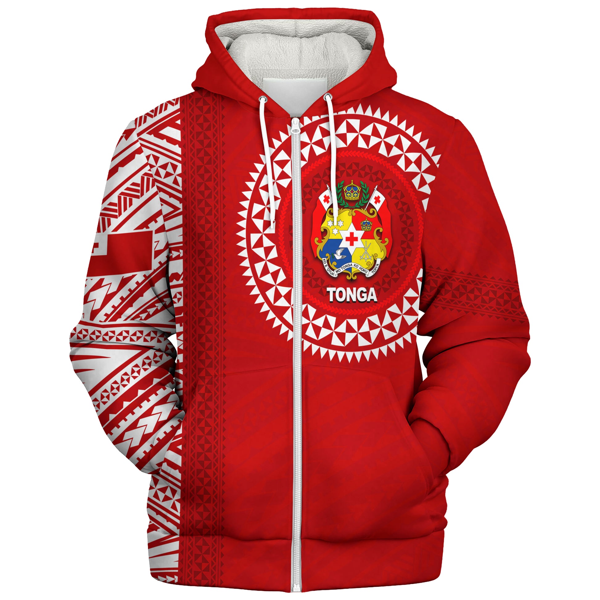 Tonga Sherpa Hoodie Newest Style