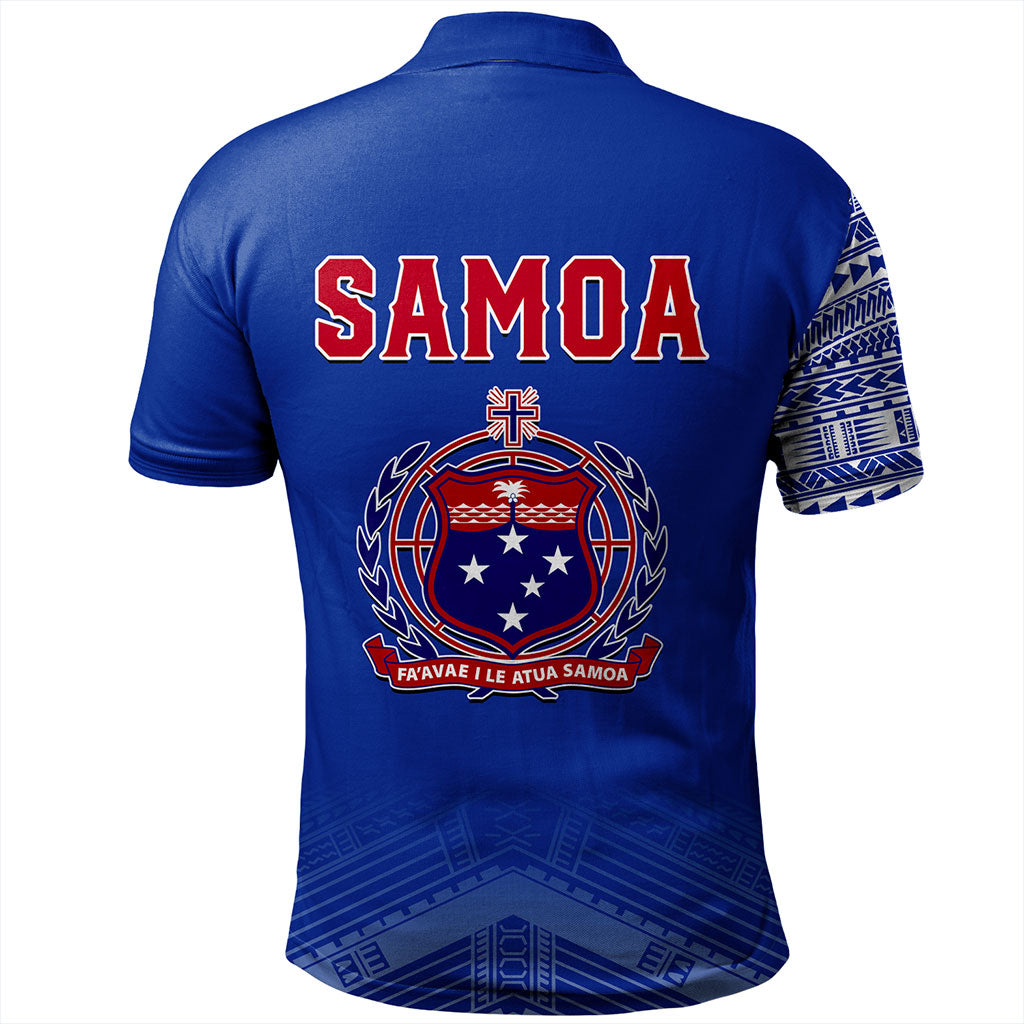 Samoa Polo Shirt Coat Of Arms Tattoo Roman Reigns
