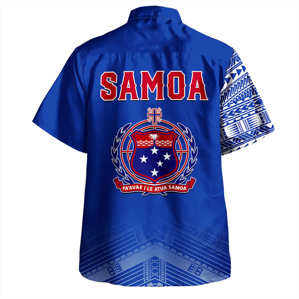 Samoa Hawaiian Shirt Coat Of Arms Tattoo Roman Reigns