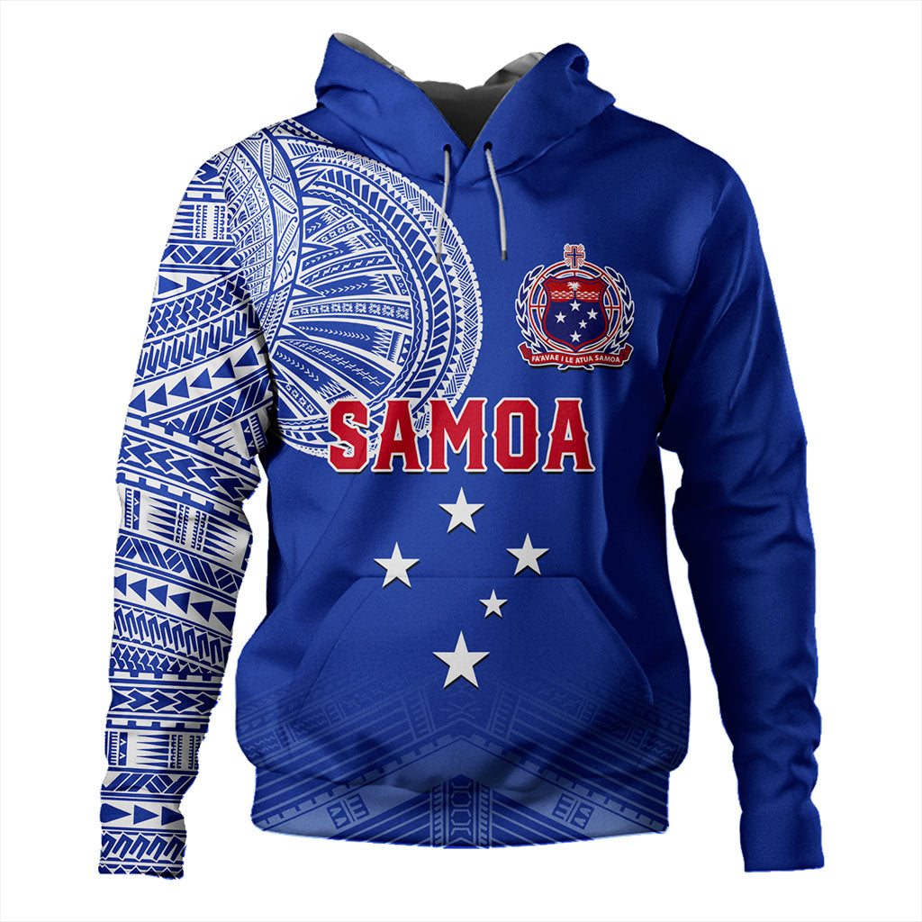 Samoa Hoodie Coat Of Arms Tattoo Roman Reigns
