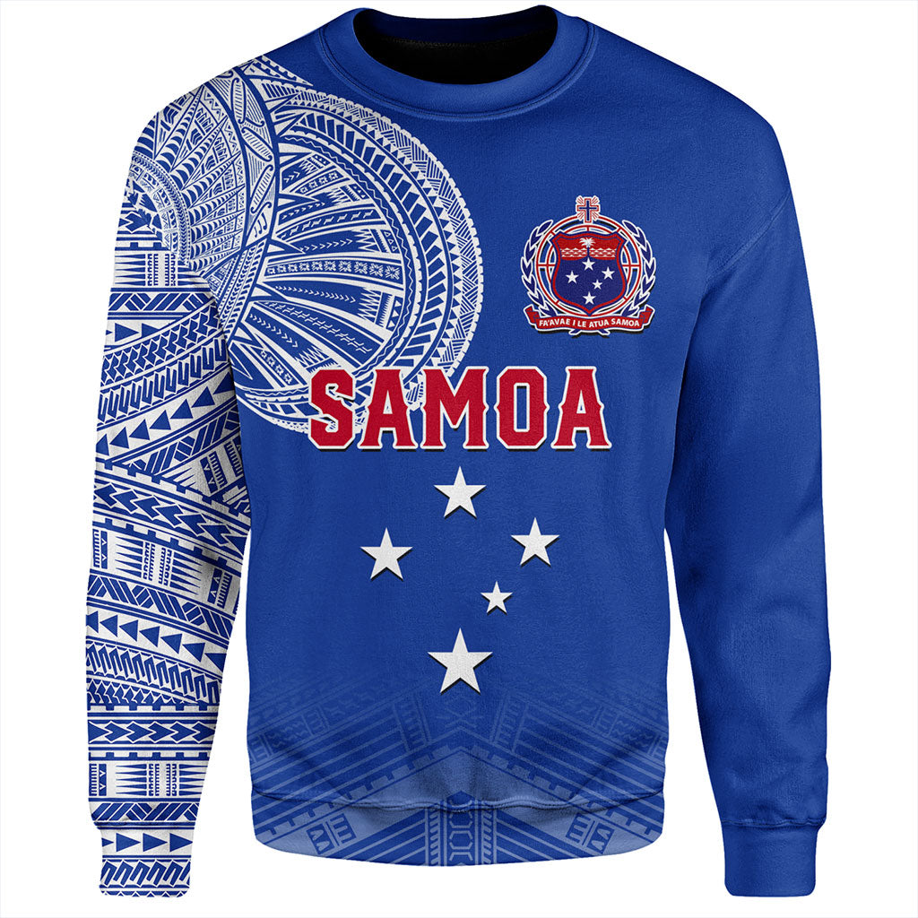 Samoa Sweatshirt Coat Of Arms Tattoo Roman Reigns