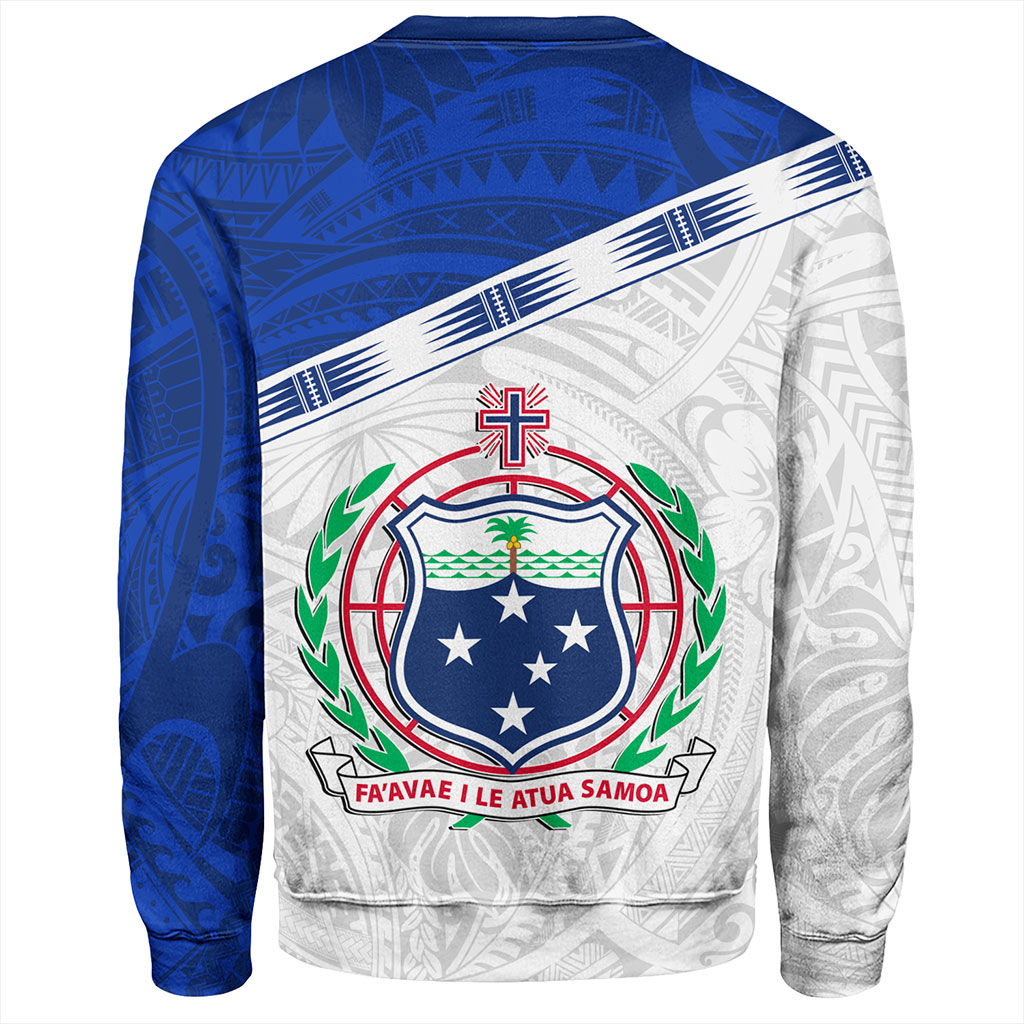 Samoa Sweatshirt Coat Of Arms Tribal