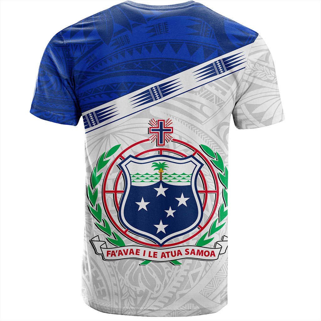 Samoa T-Shirt Coat Of Arms Tribal