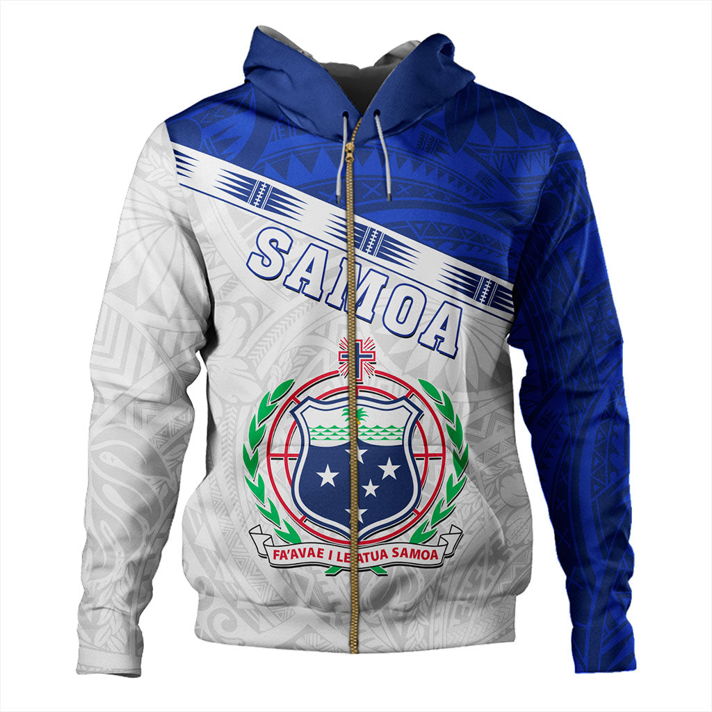 Samoa Hoodie Coat Of Arms Tribal