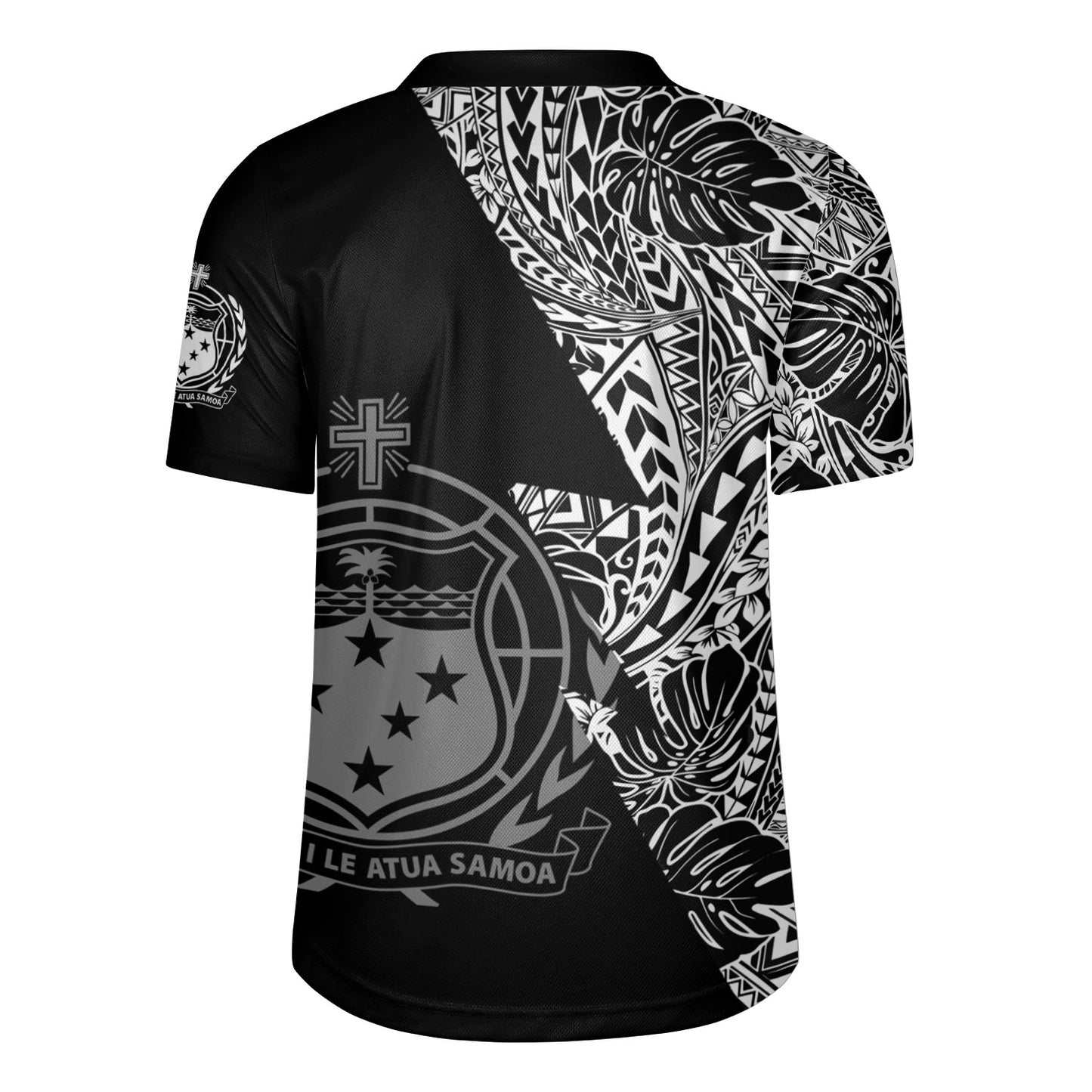 Samoa Custom Personalised Rugby Jersey Flash Style