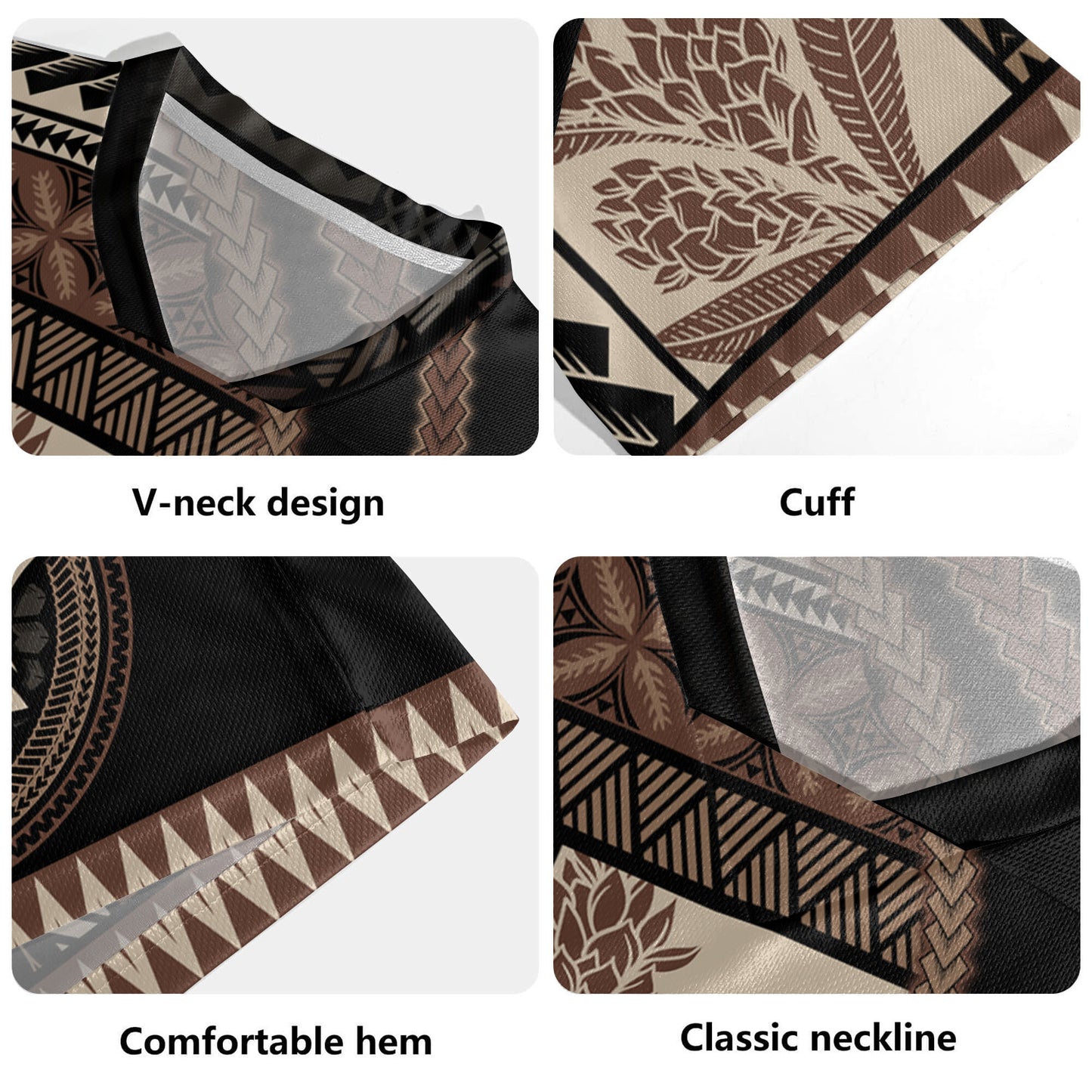 Samoa Rugby Jersey Custom Samoan Siapo Motif Classic Style