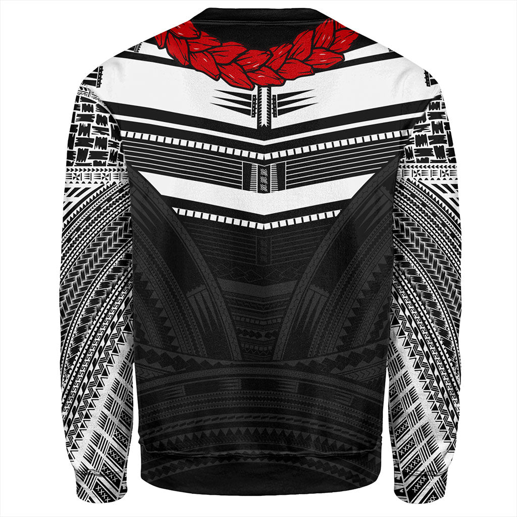 Samoa Sweatshirt Ula Fala Tatau Design