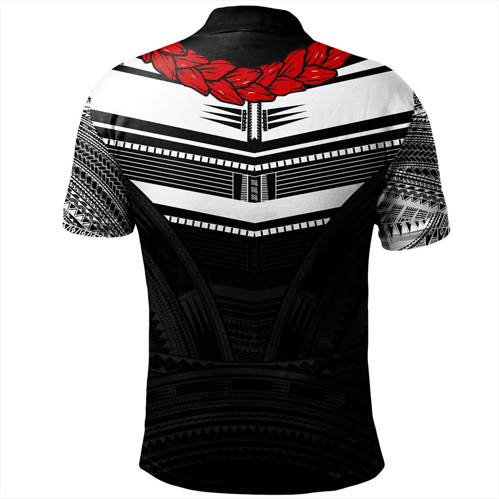 Samoa Polo Shirt Ula Fala Tatau Design
