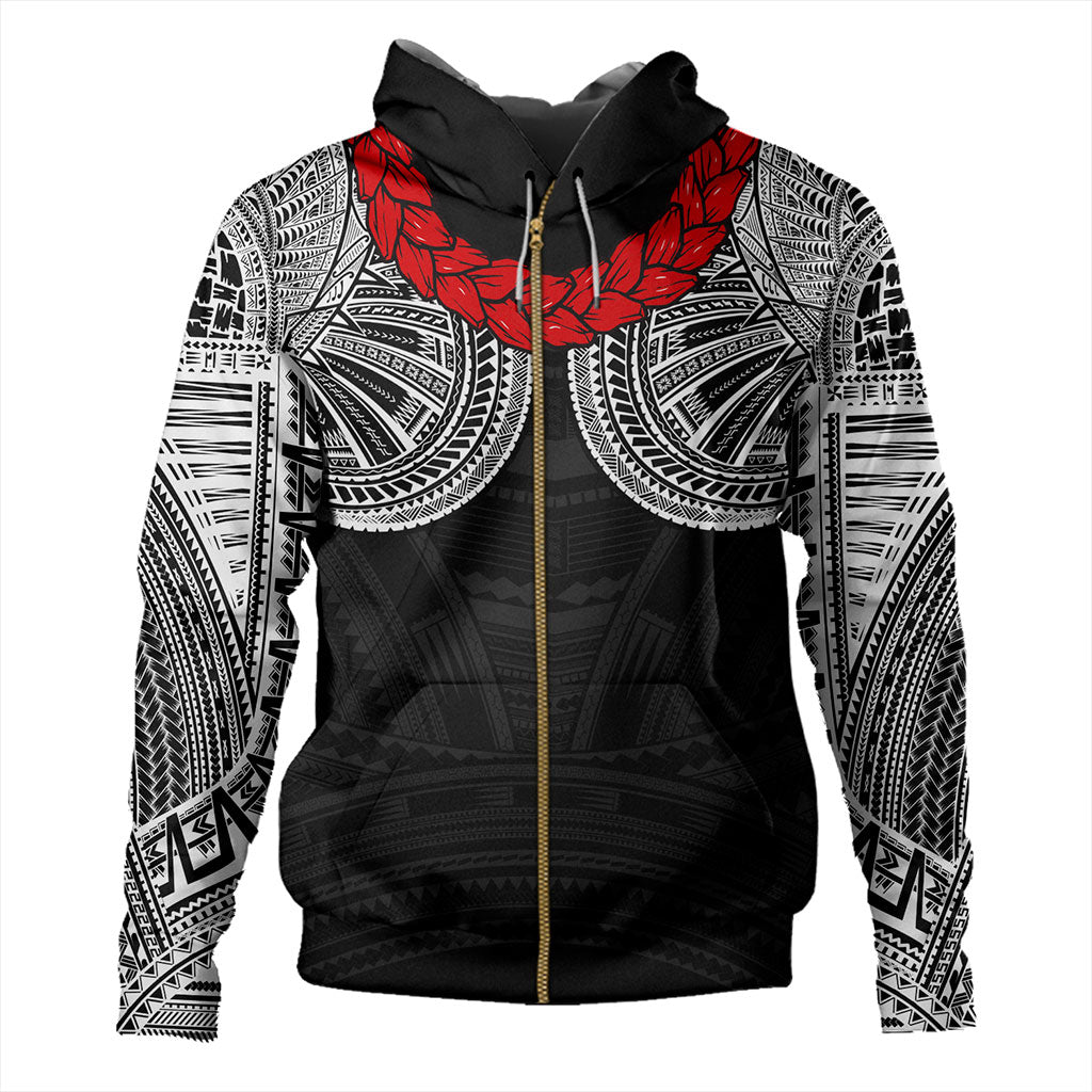 Samoa Hoodie Ula Fala Tatau Design