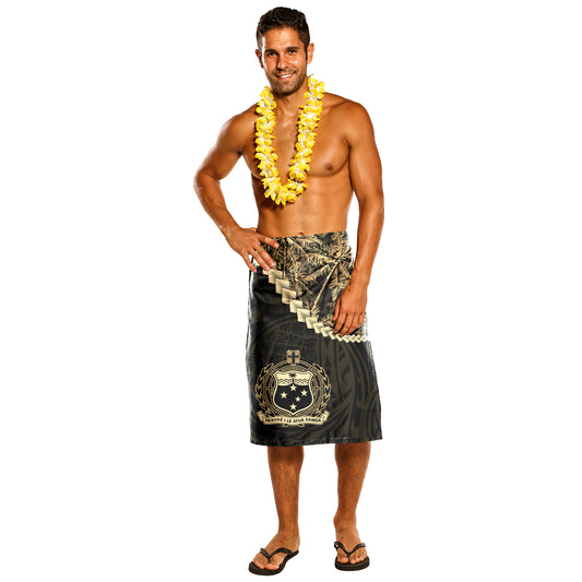 Polynesian Lavalava Samoa Coconut Tree Style