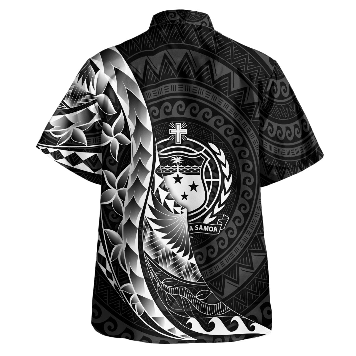 Samoa Custom Personalised Hawaiian Shirt Polynesian Pattern Style