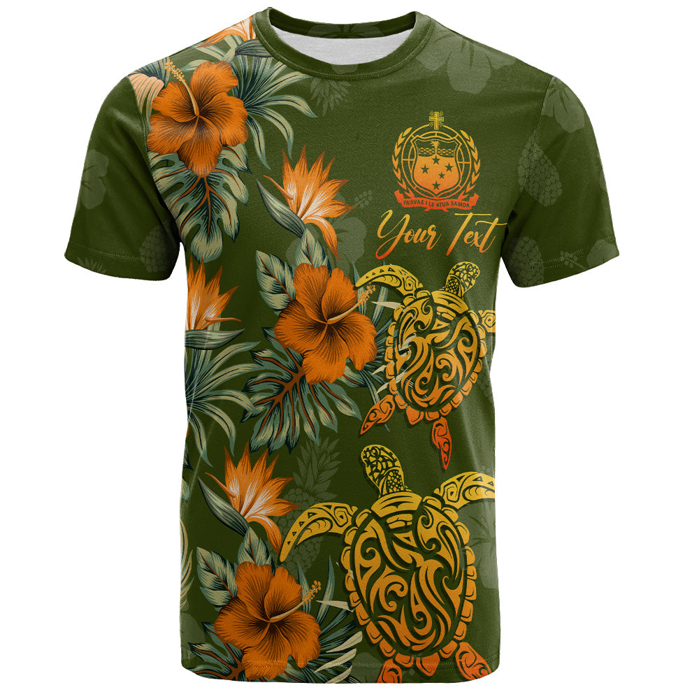 Samoa T-Shirt Custom Personalised Polynesian Tropical Summer