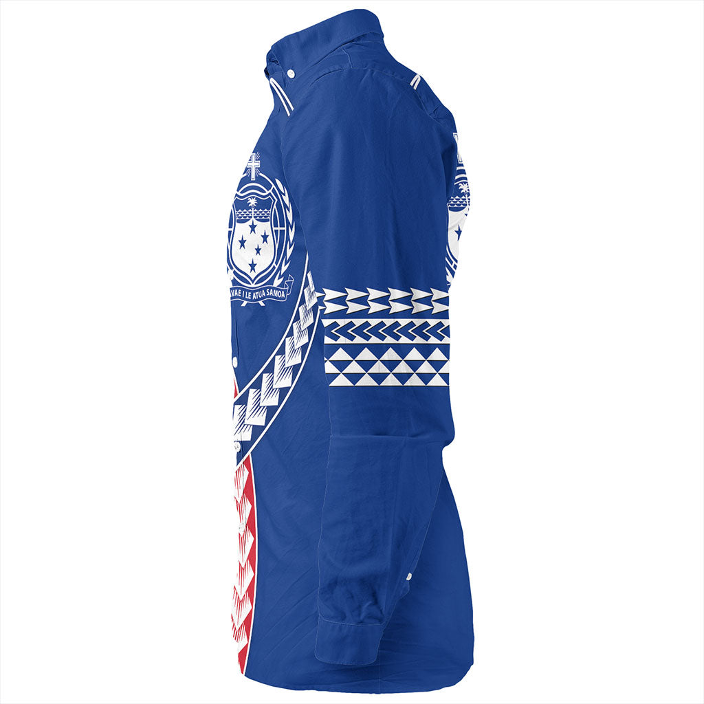 Samoa Long Sleeve Shirt Tribal Polynesian In My Heart