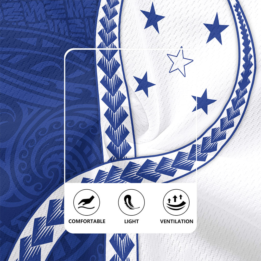Gambier Islands Rugby Jersey Tribal Polynesian In My Heart