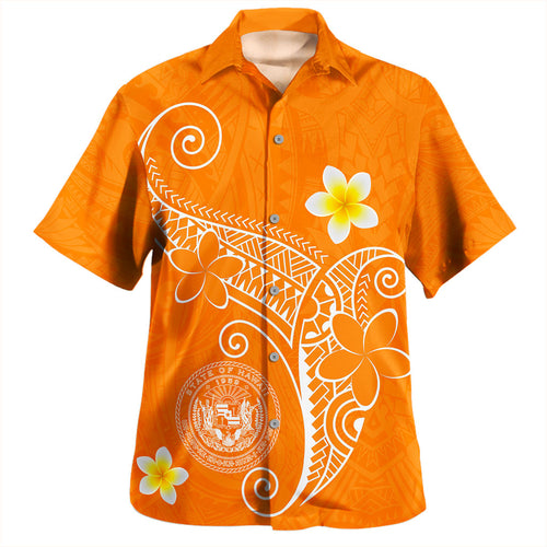 Hawaii Hawaiian Shirt Polynesia Floral Tribal Ver.1