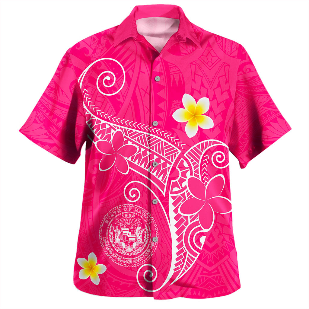Hawaii Hawaiian Shirt Polynesia Floral Tribal Ver.1