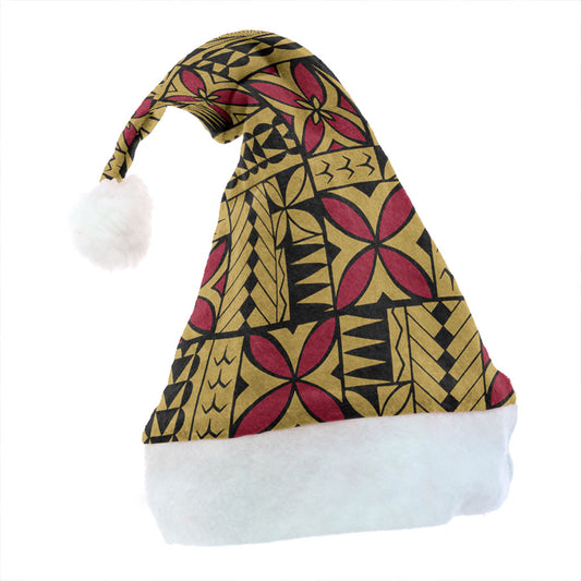 Samoa Christmas Hat Design Tribal Pattern