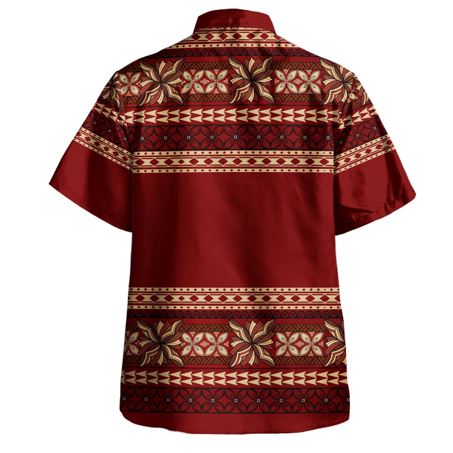 Samoa Combo Dress And Shirt Siapo Pattern Design