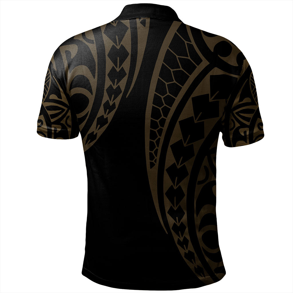 Solomon Islands Polo Shirt Kakau Style Ver.1