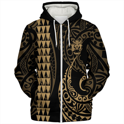 Solomon Islands Sherpa Hoodie Kakau Style Ver.1