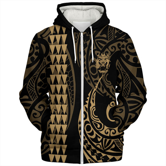 Solomon Islands Sherpa Hoodie Kakau Style Ver.1
