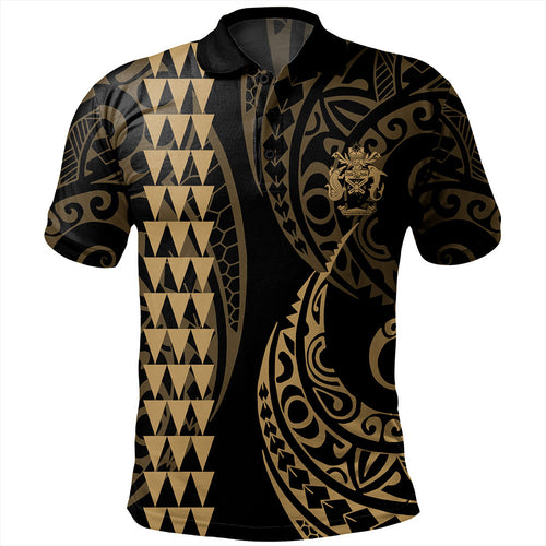 Solomon Islands Polo Shirt Kakau Style Ver.1