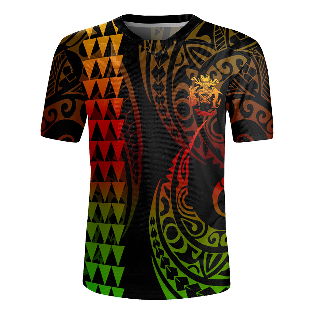 Solomon Islands Rugby Jersey Kakau Style
