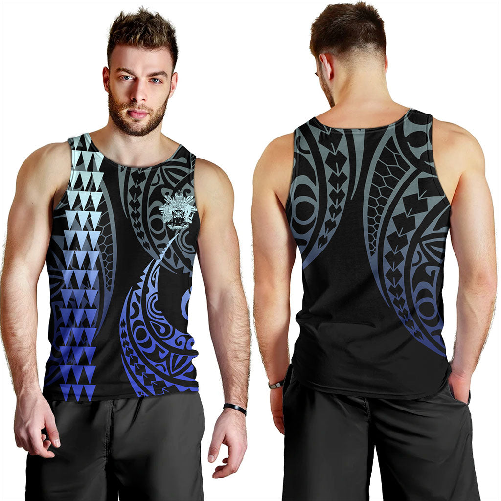 Solomon Islands Tank Top Kakau Style