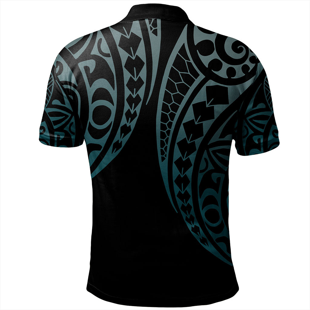 Solomon Islands Polo Shirt Kakau Style Ver.1