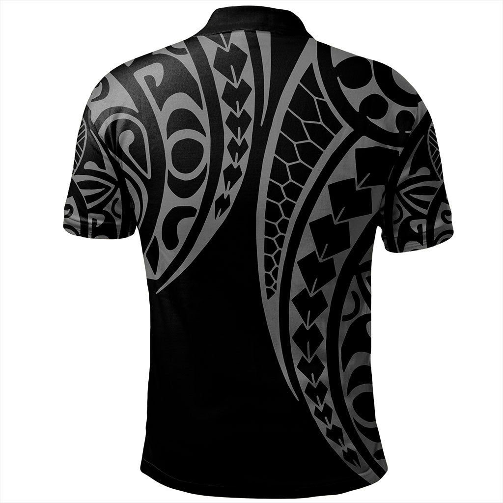 Solomon Islands Polo Shirt Kakau Style Ver.1