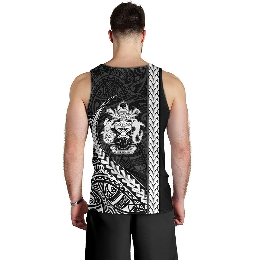 Solomon Islands Tank Top Tribal Melanesian Coat Of Arms