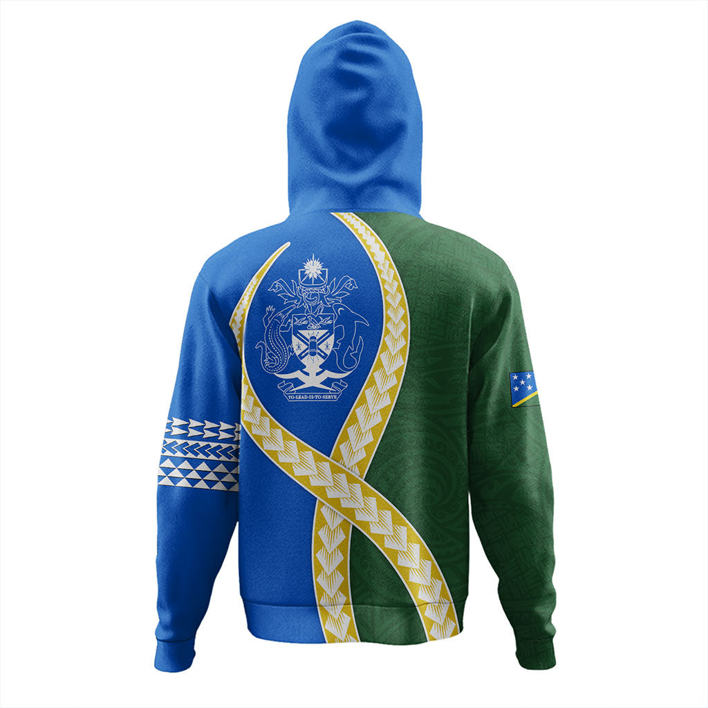 Solomon Islands Hoodie Tribal Polynesian In My Heart