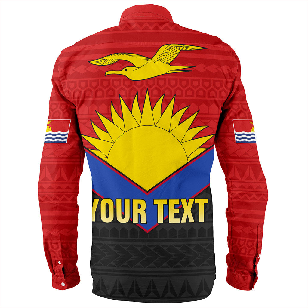 Kiribati Long Sleeve Shirt Custom Sport Style Polynesian