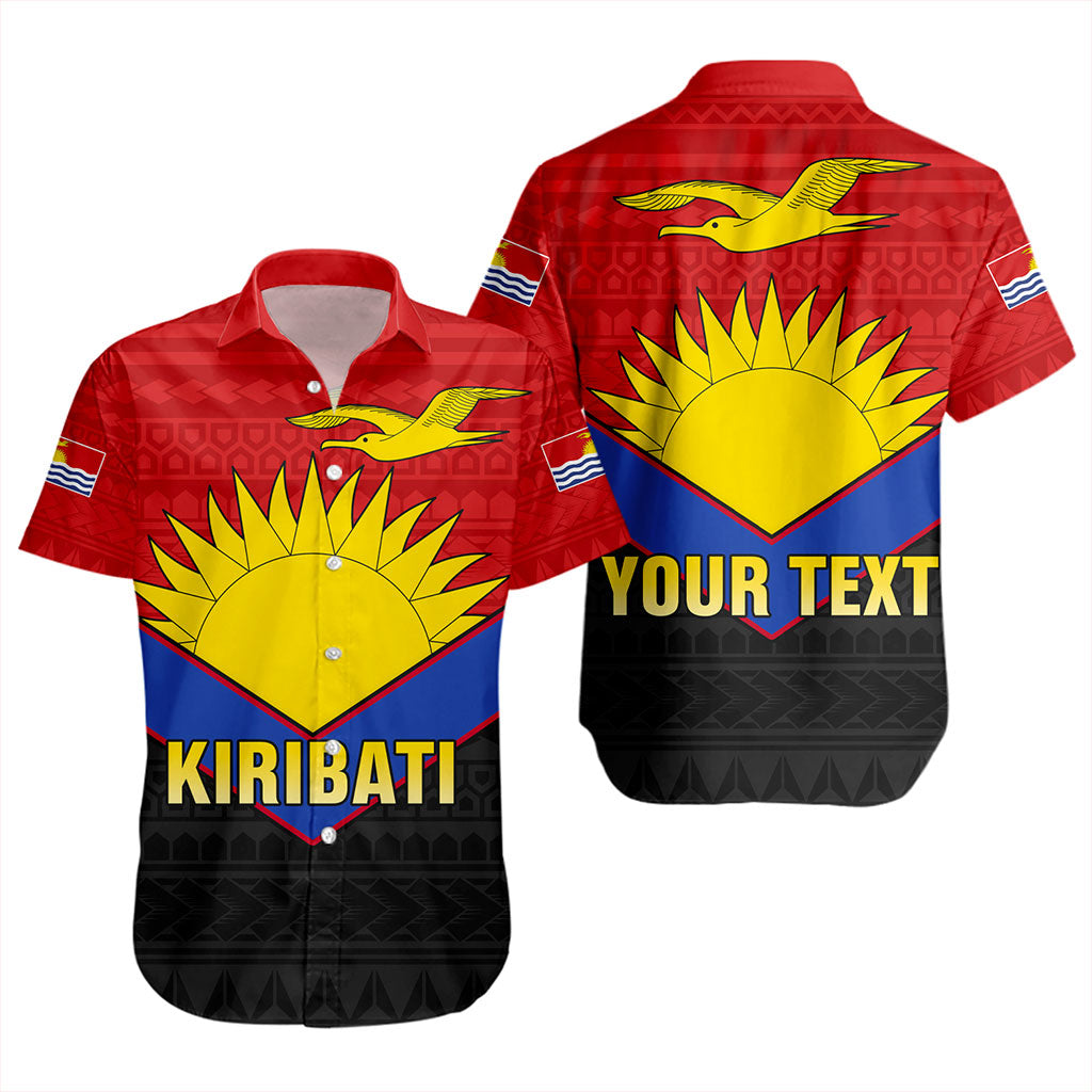 Kiribati Short Sleeve Shirt Custom Sport Style Polynesian