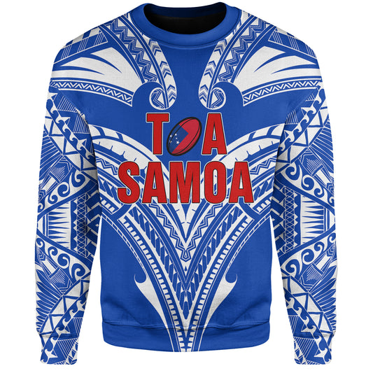 Toa Samoa Sweatshirt Rugby Player Sport Style