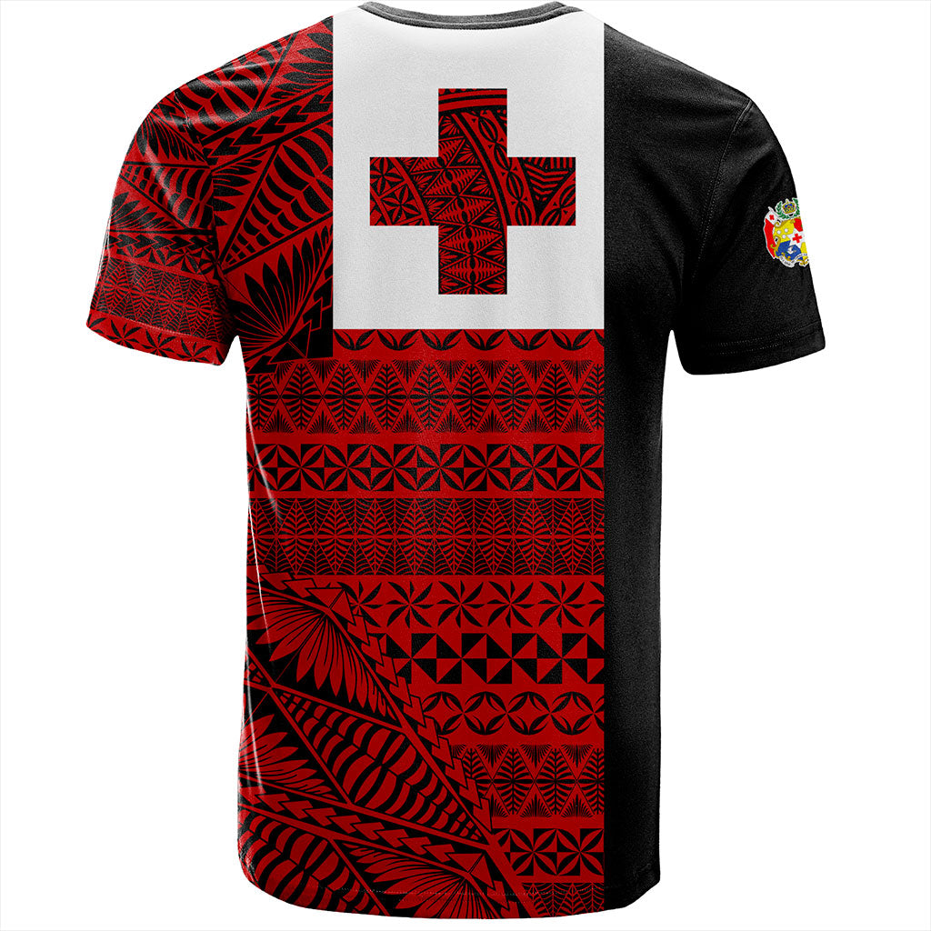 Tonga T-Shirt Flag Ngatu Pattern Style