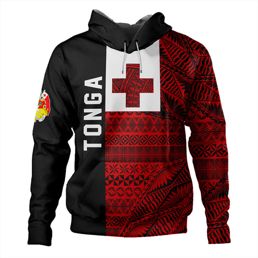 Tonga Hoodie Flag Ngatu Pattern Style