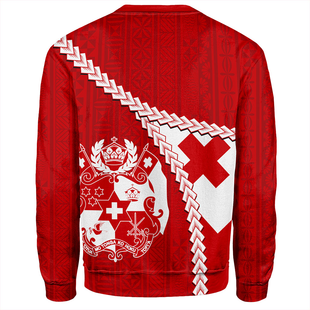 Tonga Sweatshirt Ngatu Tapa Pride Style