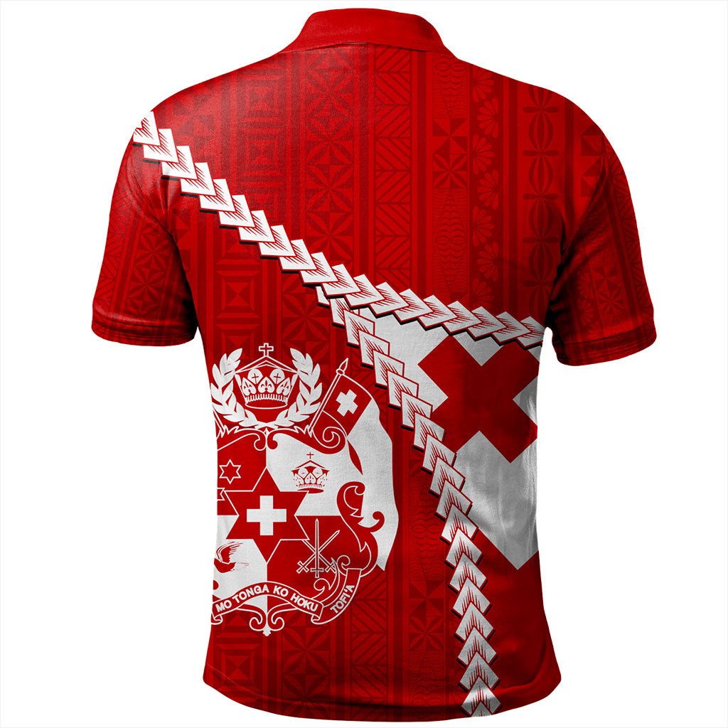 Tonga Polo Shirt Ngatu Tapa Pride Style