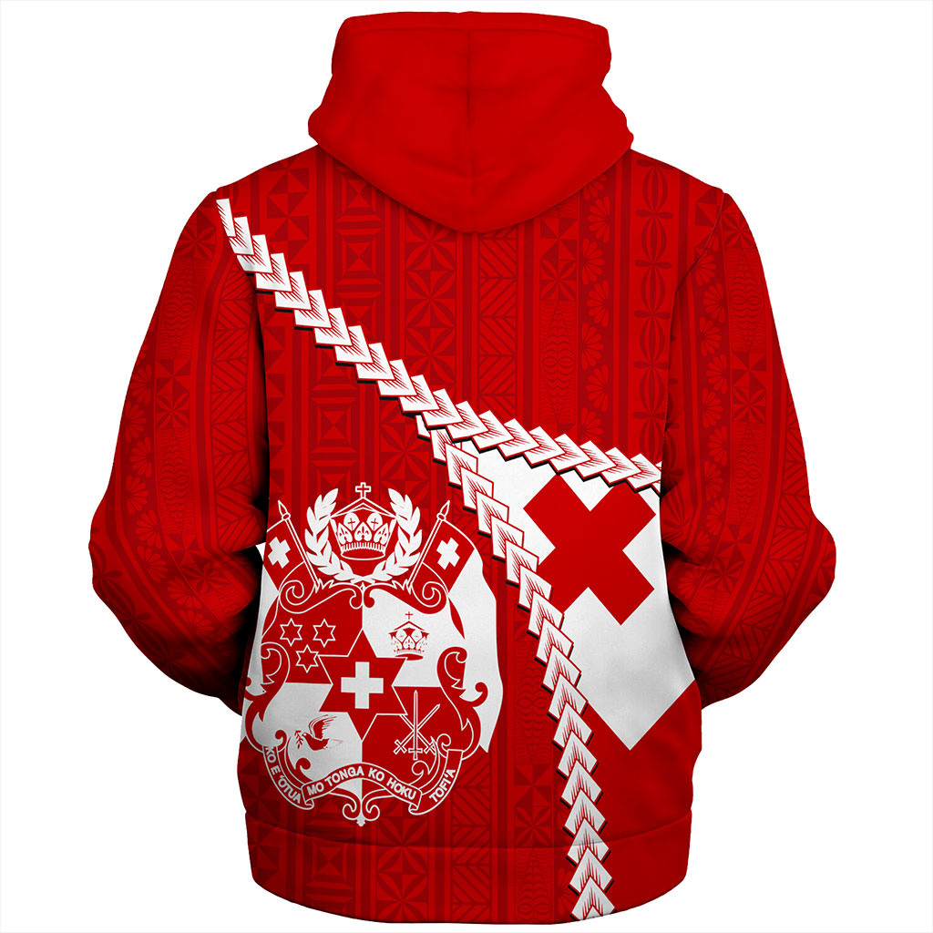 Tonga Sherpa Hoodie Ngatu Tapa Pride Style
