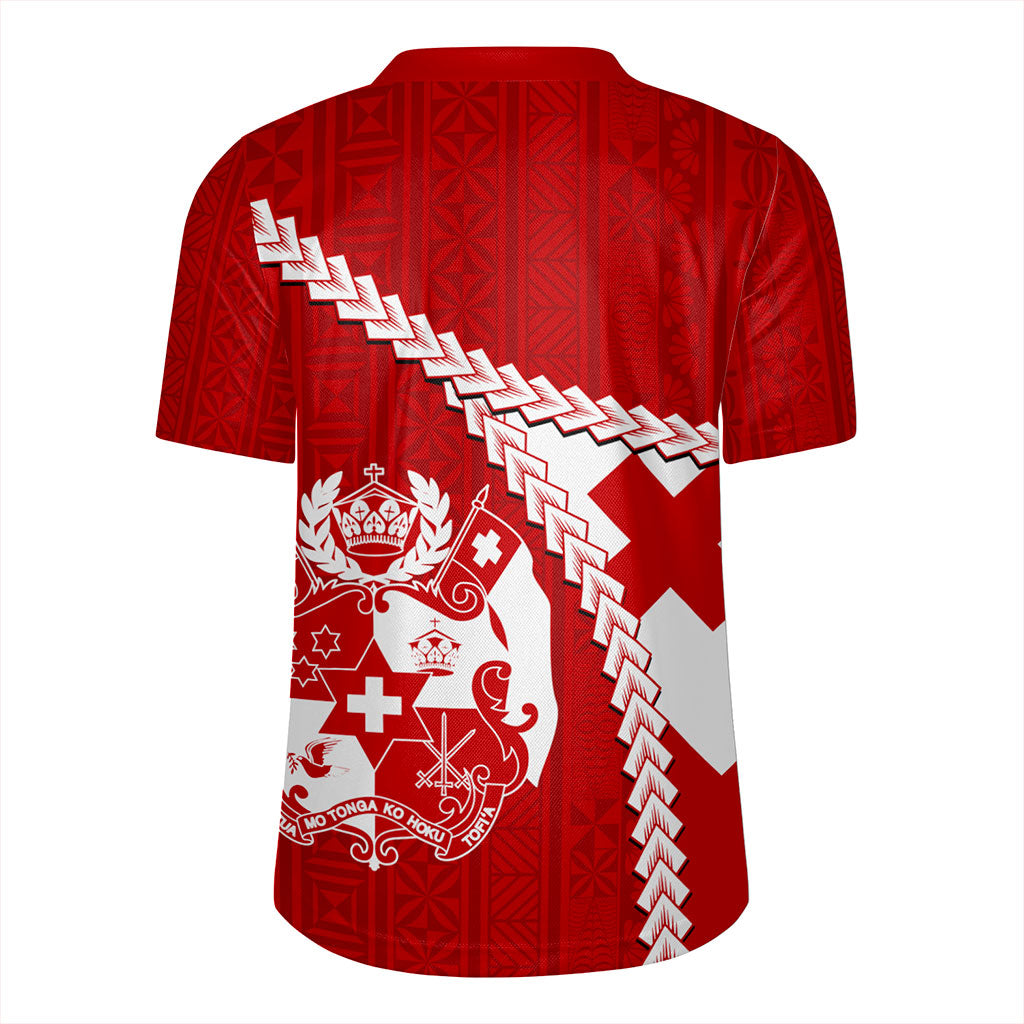 Tonga Rugby Jersey Ngatu Tapa Pride Style