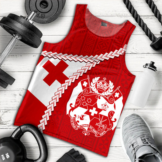 Tonga Tank Top Ngatu Tapa Pride Style