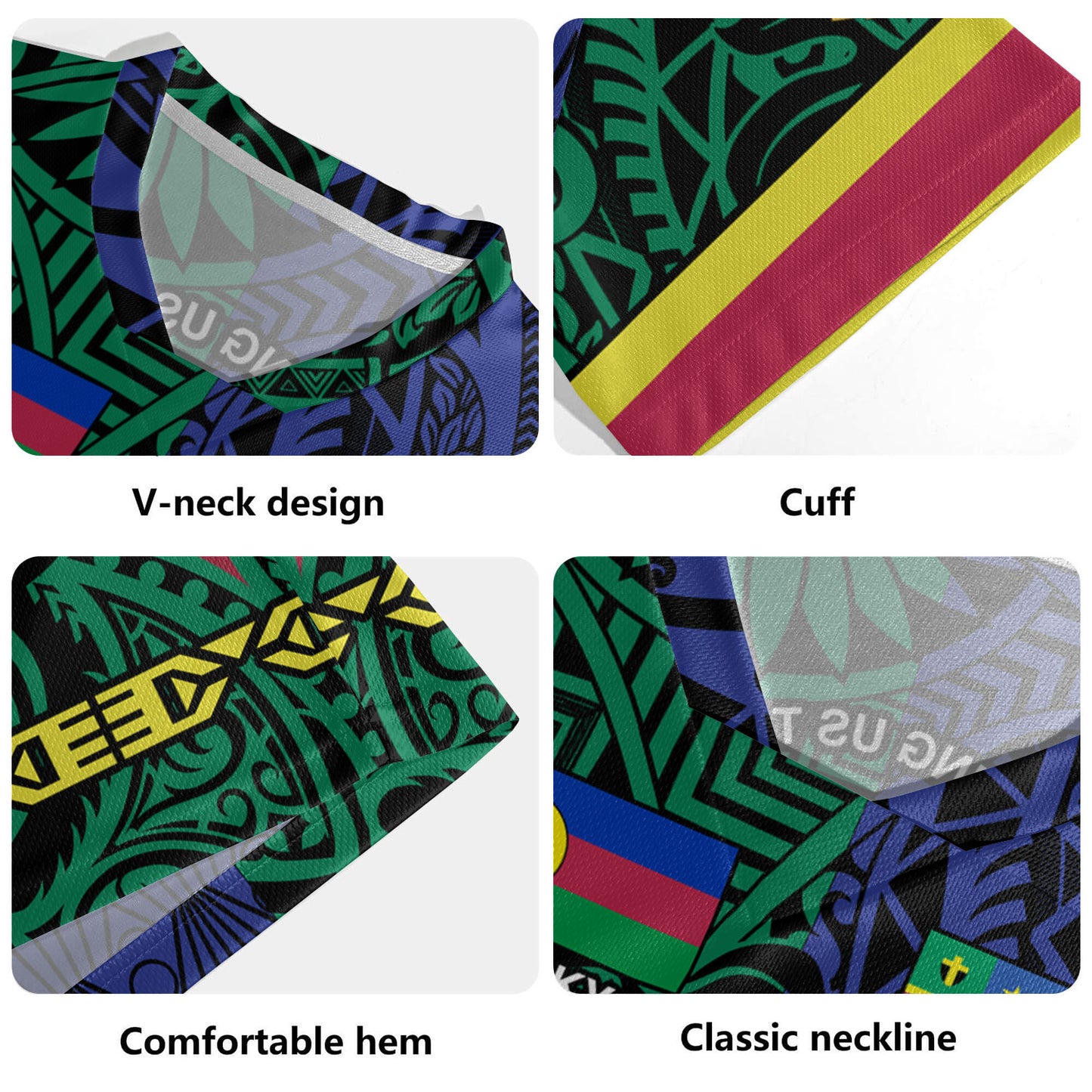 Vanuatu Rugby Jersey Custom Tafea Kanaky Day Tribal Patterns Special Design