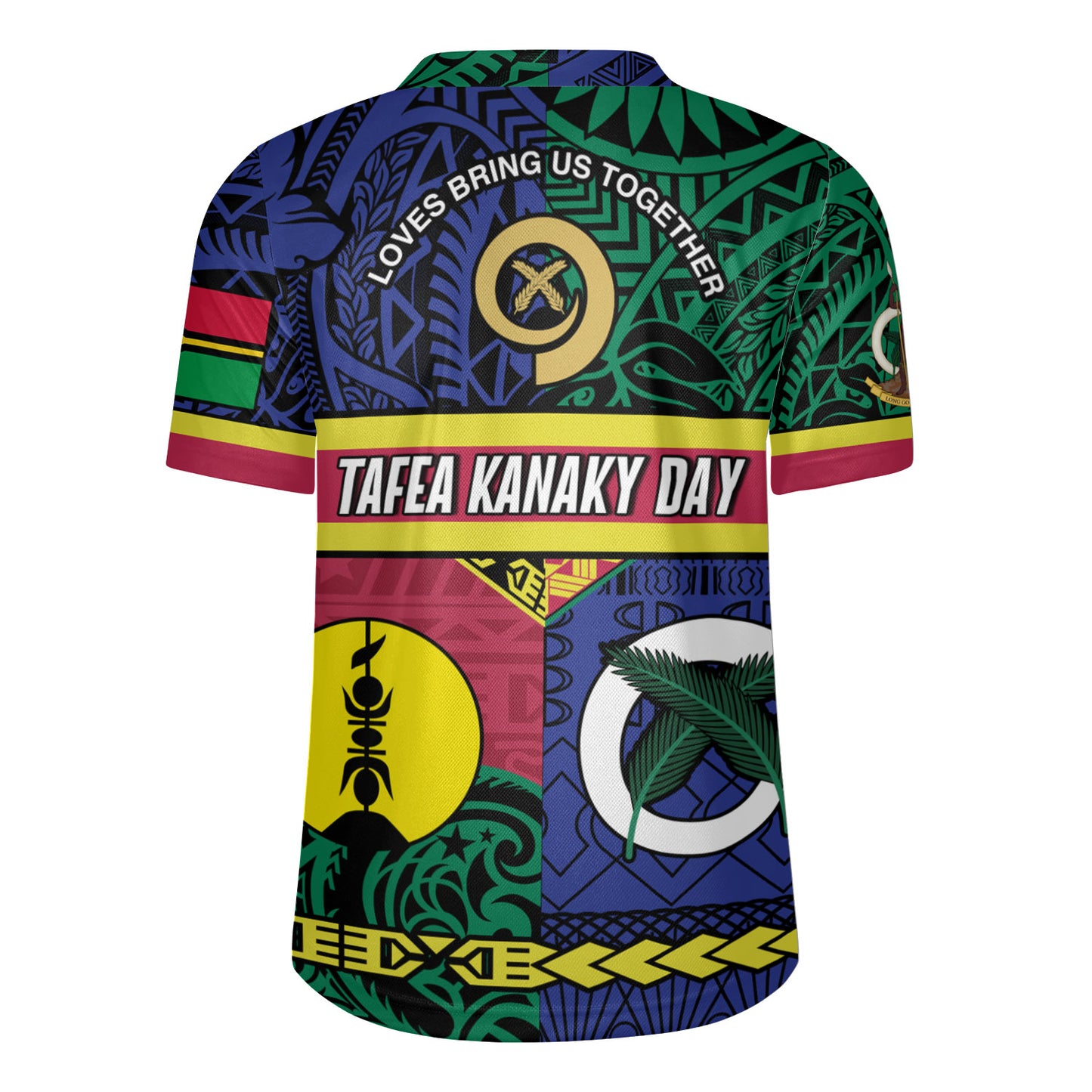 Vanuatu Rugby Jersey Custom Tafea Kanaky Day Tribal Patterns Special Design