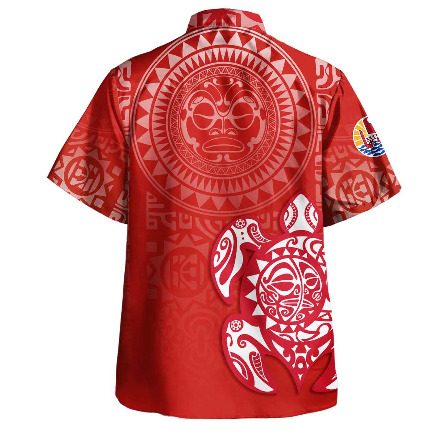 Guam Hawaiian Shirt Tribal Latte Stone Tropical Style