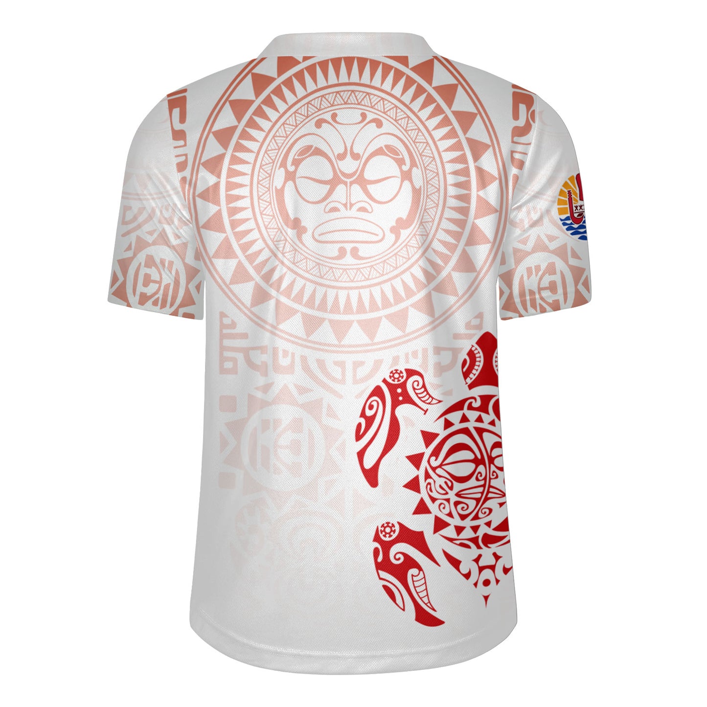 Tahiti Rugby Jersey Tahitian Tribal Tattoos Style