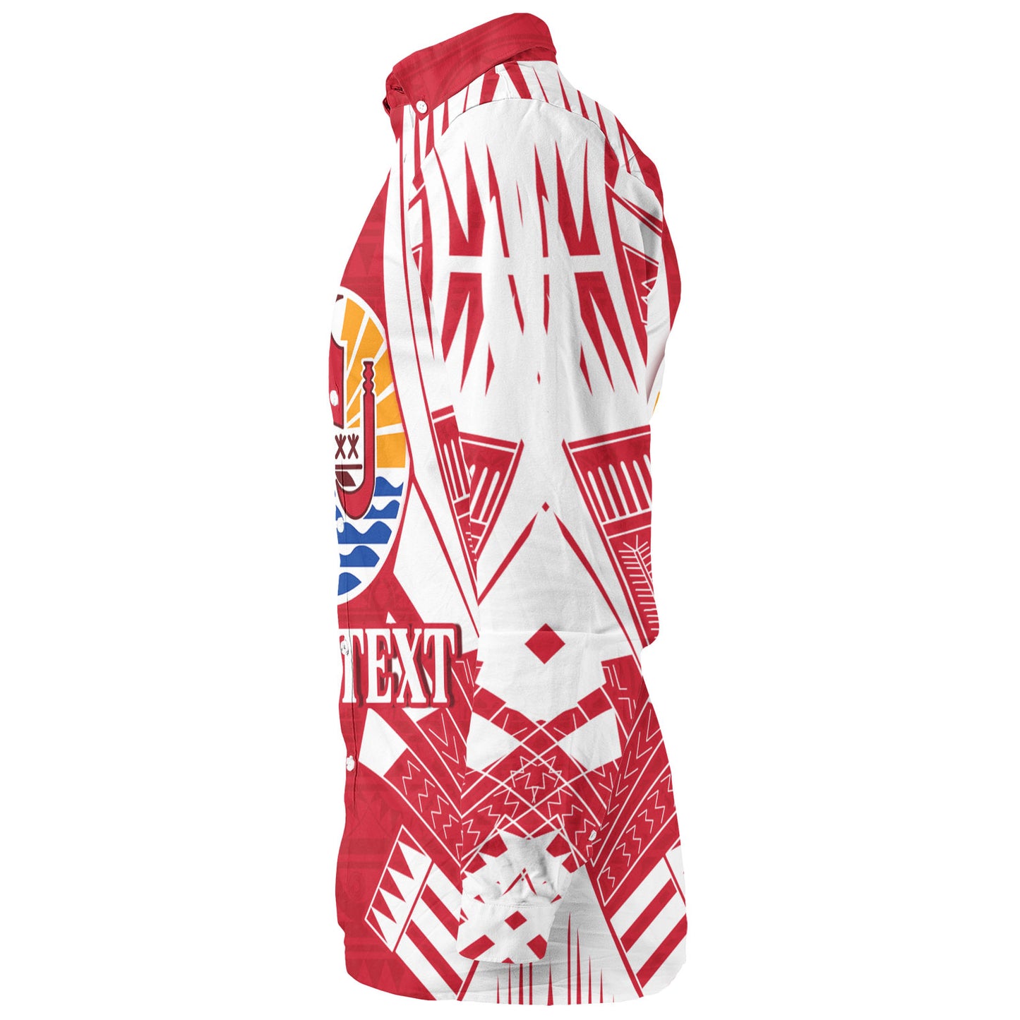 Tahiti Custom Personalised Long Sleeve Shirt Tattoo Style