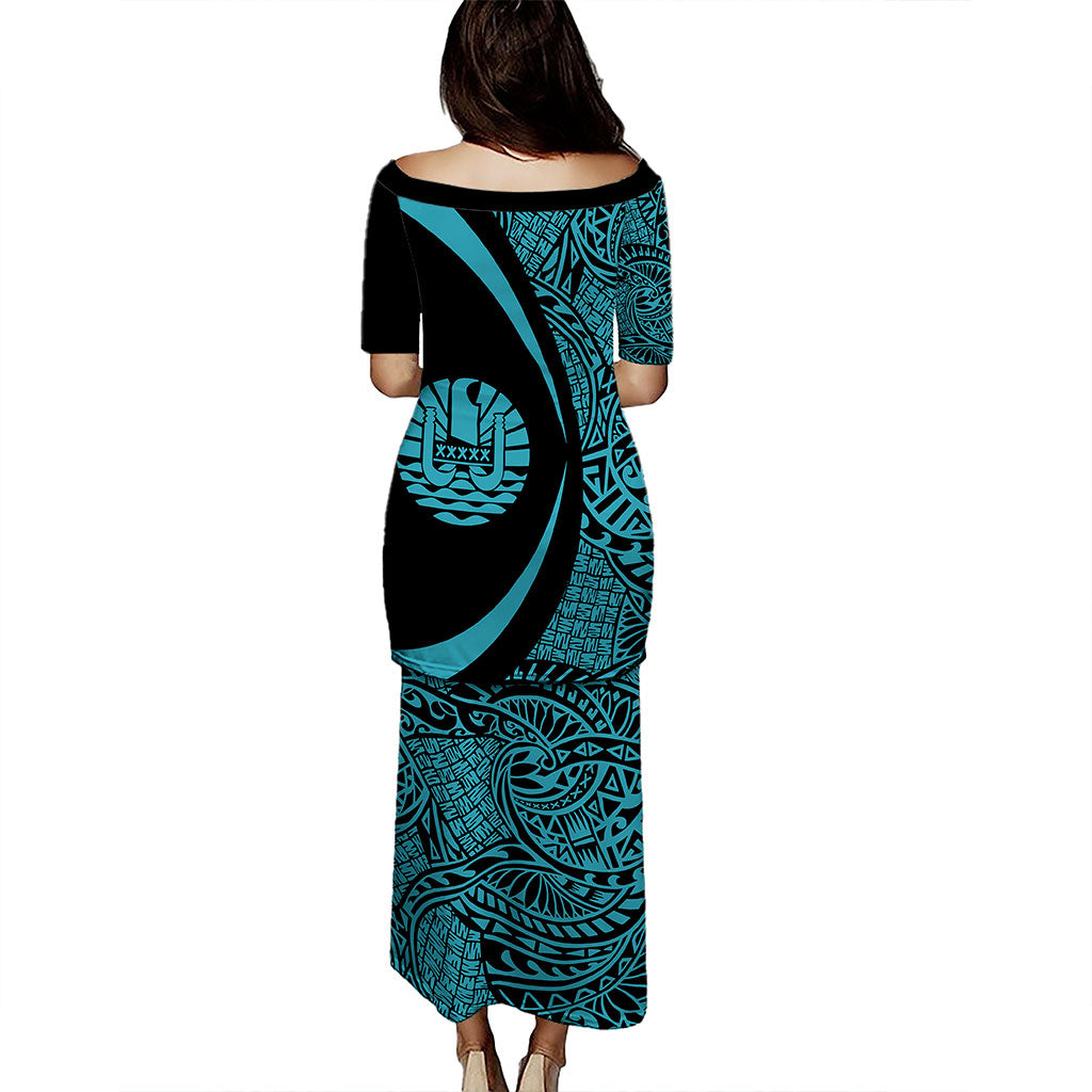 Tahiti Puletasi Coat Of Arms Lauhala Circle Style